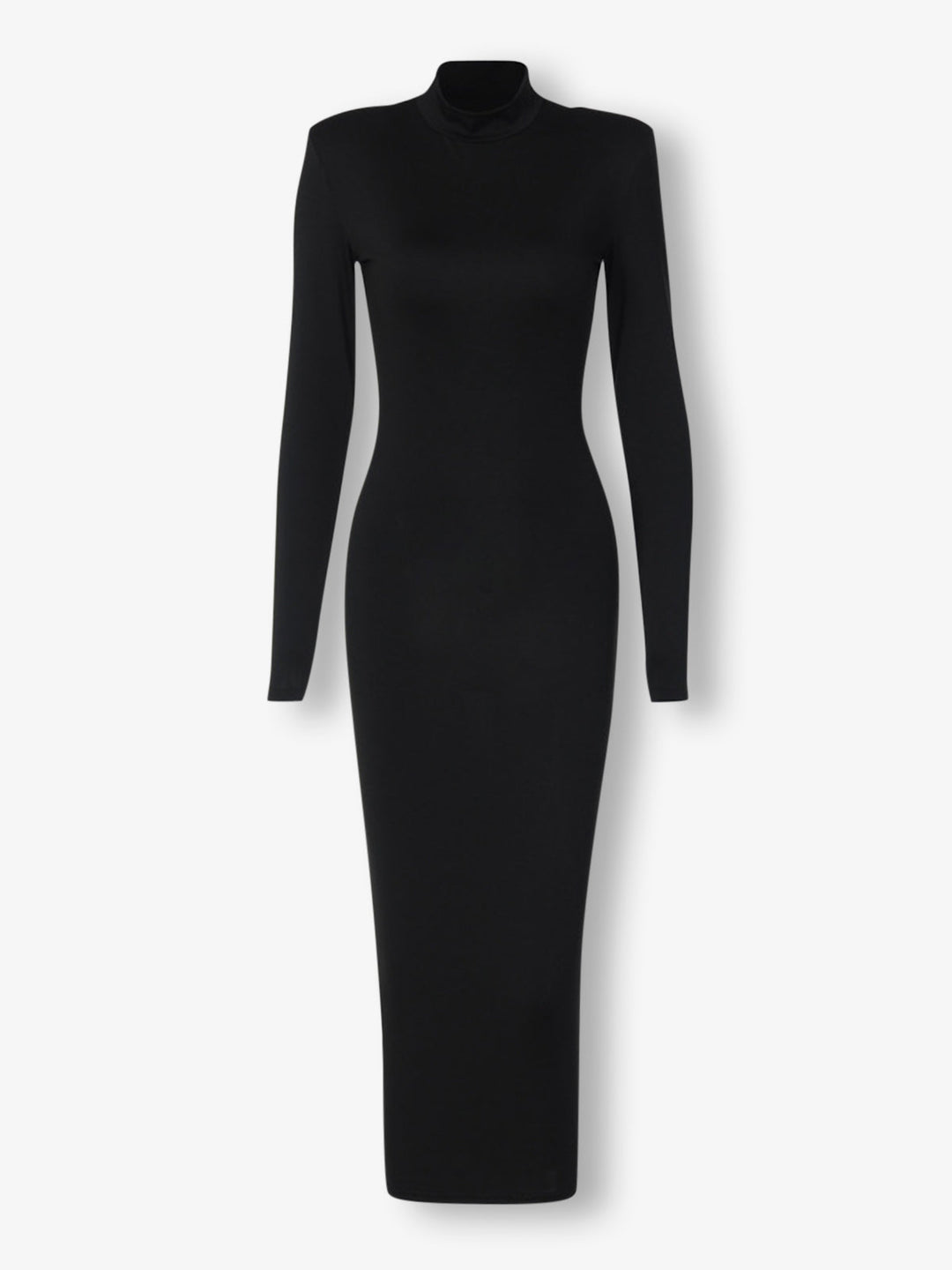 Modern Siyah Maxi Elbise
