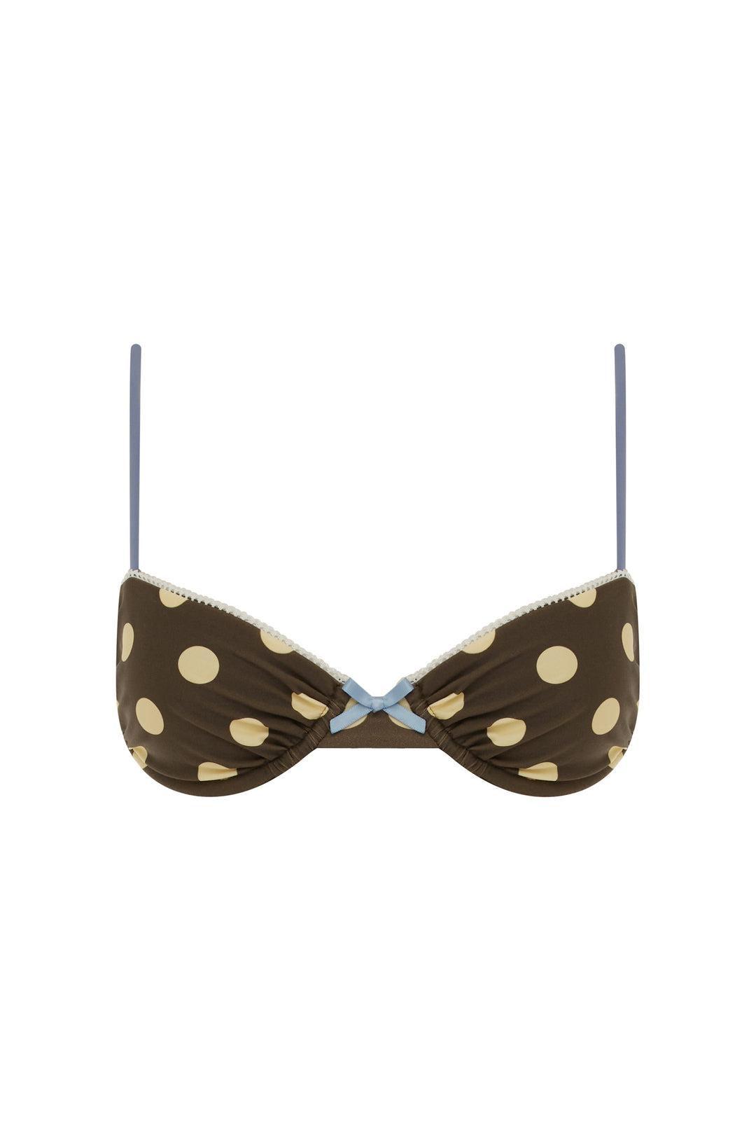 Layla Büyük Nokta Yüksek Bel Bikini Takımı