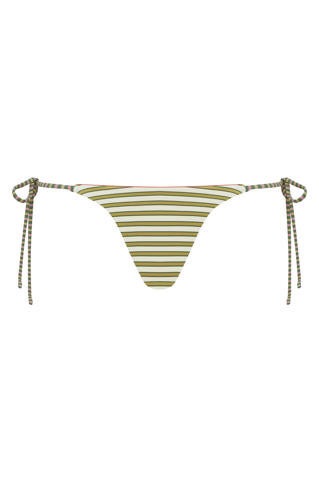 Yüksek Bel Juni Bikini Takımı | Toffee Çizgili Tasarım