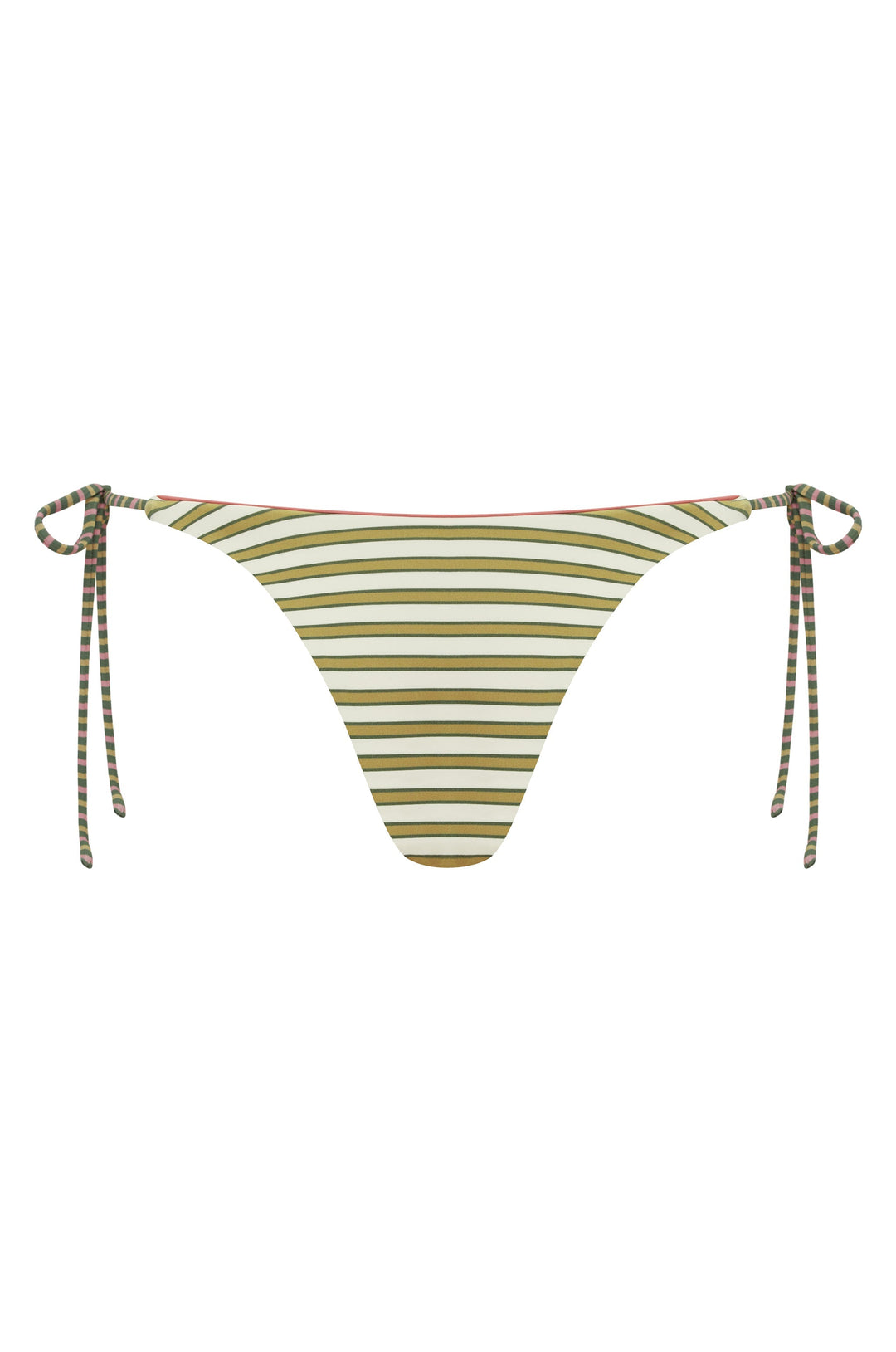 Yüksek Bel Juni Bikini Takımı | Toffee Çizgili Tasarım